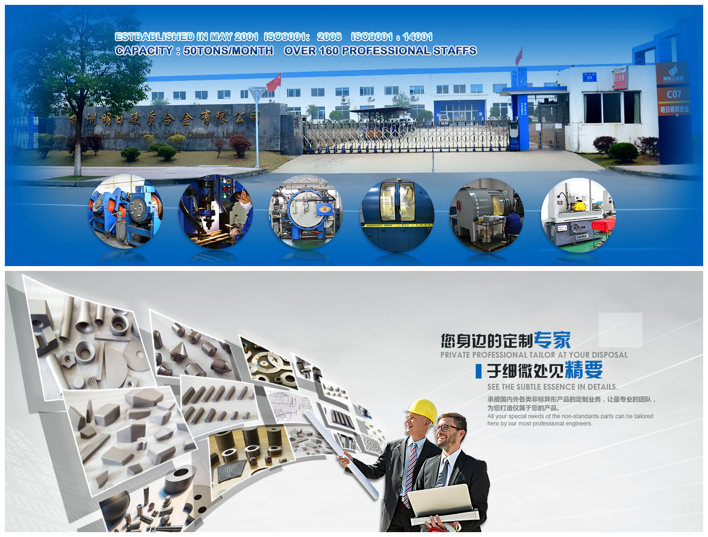 ΚΙΝΑ Zhuzhou Mingri Cemented Carbide Co., Ltd. Εταιρικό Προφίλ